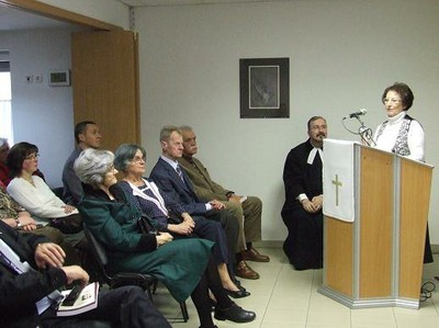 Alpárné dr.Szála Erszébet gyűjteményvezető előadása.JPG - small