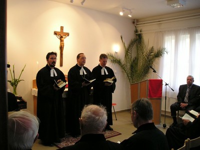 Az avatás liturgiájának résztvevői - small
