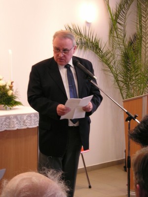 Kebelei Ferenc gyülekezeti felügyelő beszámolója - small